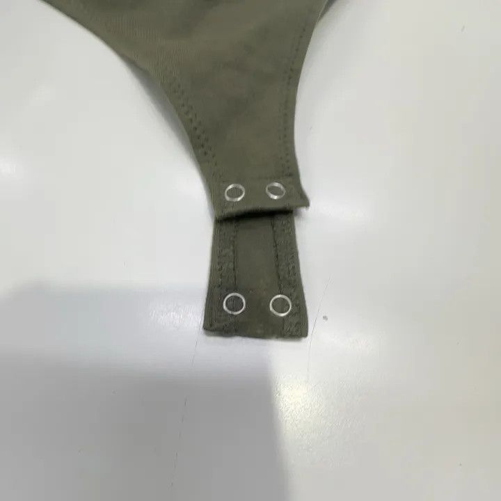 Alexander Wang Alexander Wang Casual Solid Color Bodysuit 0079 Size XS / US 0-2 / IT 36-38 - 8 Thumbnail