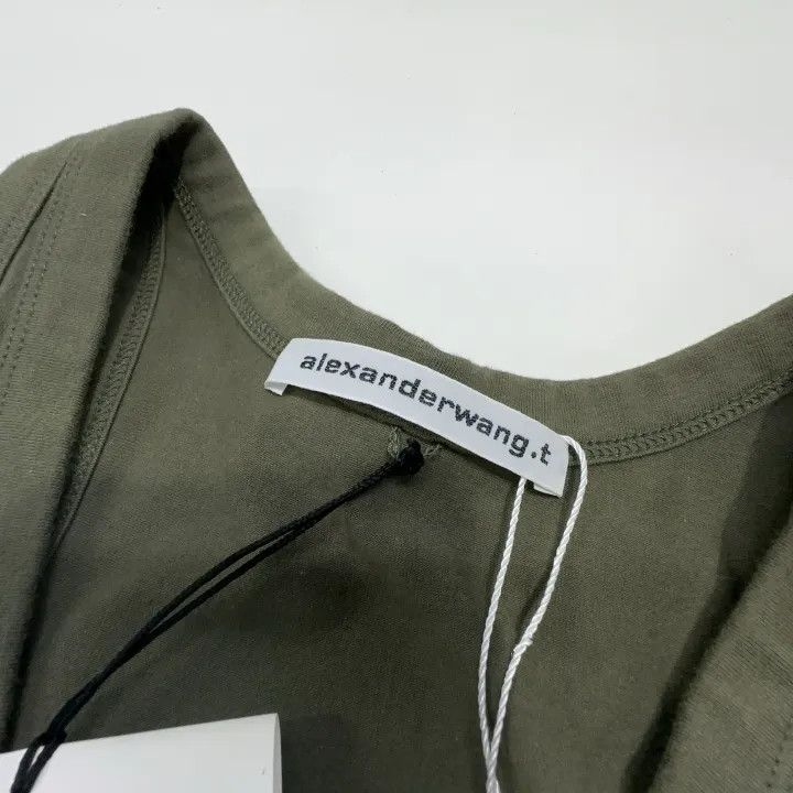 Alexander Wang Alexander Wang Casual Solid Color Bodysuit 0079 Size XS / US 0-2 / IT 36-38 - 4 Thumbnail
