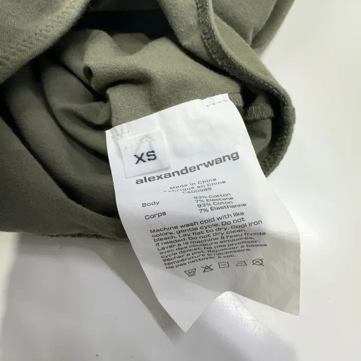 Alexander Wang Alexander Wang Casual Solid Color Bodysuit 0079 Size XS / US 0-2 / IT 36-38 - 6 Thumbnail