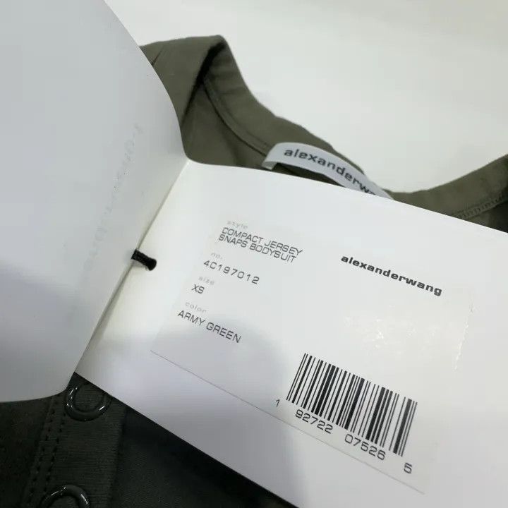 Alexander Wang Alexander Wang Casual Solid Color Bodysuit 0079 Size XS / US 0-2 / IT 36-38 - 5 Thumbnail