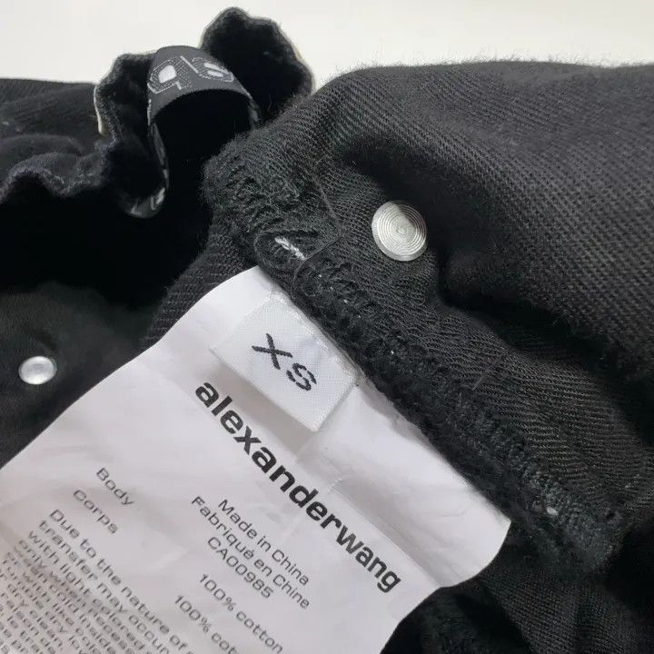 Alexander Wang Alexander Wang Casual Versatile Solid Color Pants 0079 Size 22" - 4 Thumbnail