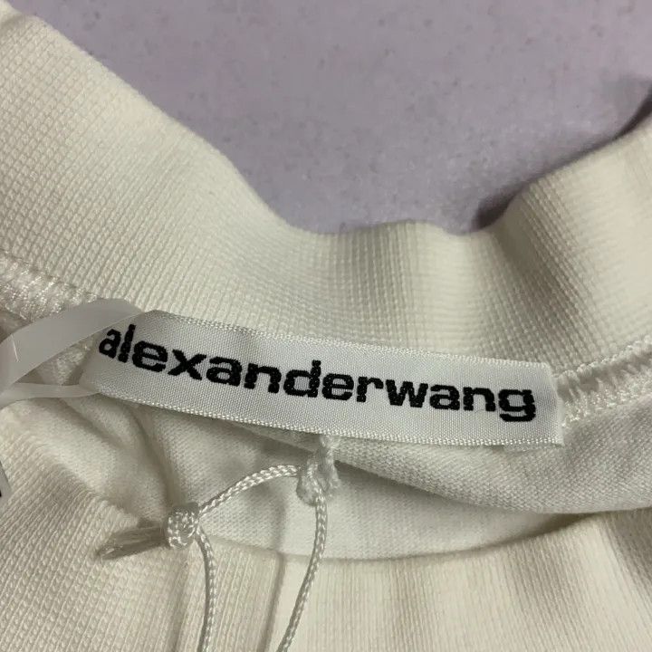 Alexander Wang Alexander Wang Casual Comfortable T-Shirt White 0079 Size S / US 4 / IT 40 - 4 Thumbnail