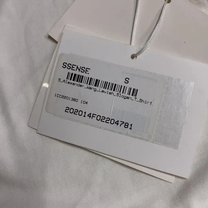 Alexander Wang Alexander Wang Casual Comfortable T-Shirt White 0079 Size S / US 4 / IT 40 - 5 Thumbnail