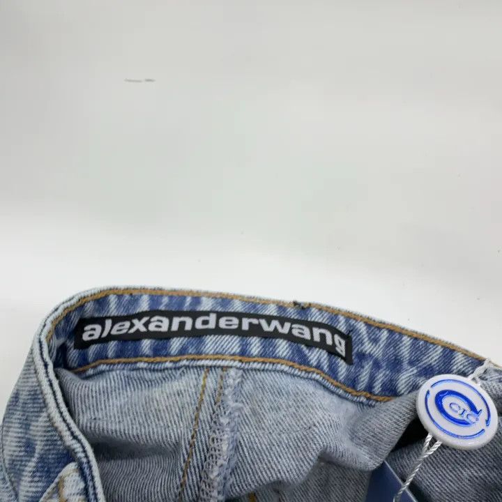 Alexander Wang Alexander Wang Vintage Asymmetrical Denim Skirt 0079 Size 24" / US 00 / IT 34 - 5 Thumbnail
