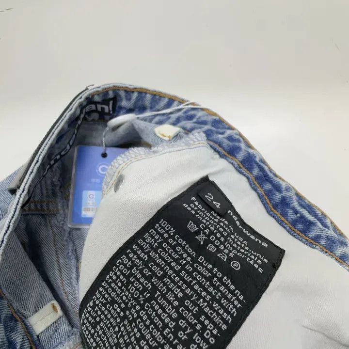 Alexander Wang Alexander Wang Vintage Asymmetrical Denim Skirt 0079 Size 24" / US 00 / IT 34 - 4 Thumbnail