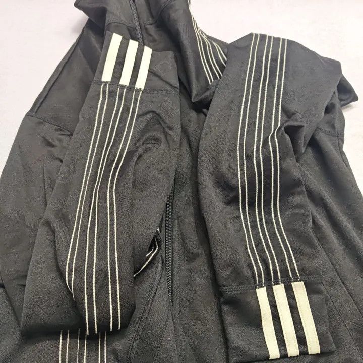 Adidas Alexander Wang Black Vintage Zip-Up Track Jacket 0079 Size S / US 4 / IT 40 - 16 Thumbnail