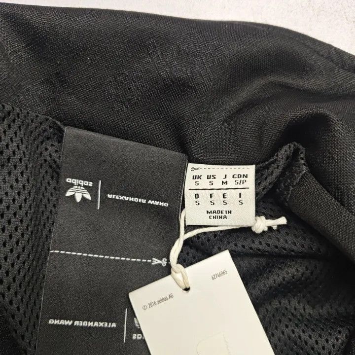 Adidas Alexander Wang Black Vintage Zip-Up Track Jacket 0079 Size S / US 4 / IT 40 - 10 Thumbnail