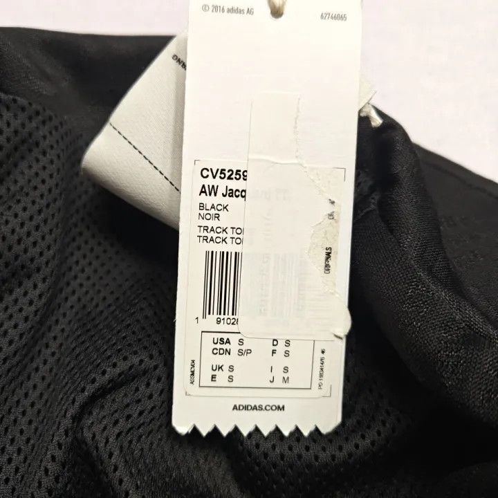 Adidas Alexander Wang Black Vintage Zip-Up Track Jacket 0079 Size S / US 4 / IT 40 - 11 Thumbnail