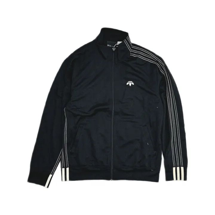 Adidas Alexander Wang Black Vintage Zip-Up Track Jacket 0079 Size S / US 4 / IT 40 - 2 Thumbnail