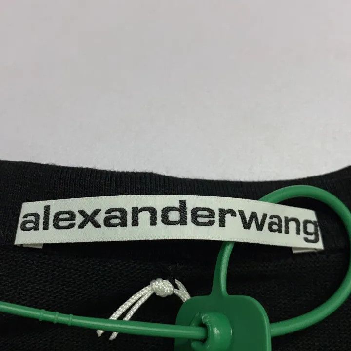 Alexander Wang Alexander Wang Loose Fit Black T-Shirt 0079 Size M / US 6-8 / IT 42-44 - 2 Thumbnail