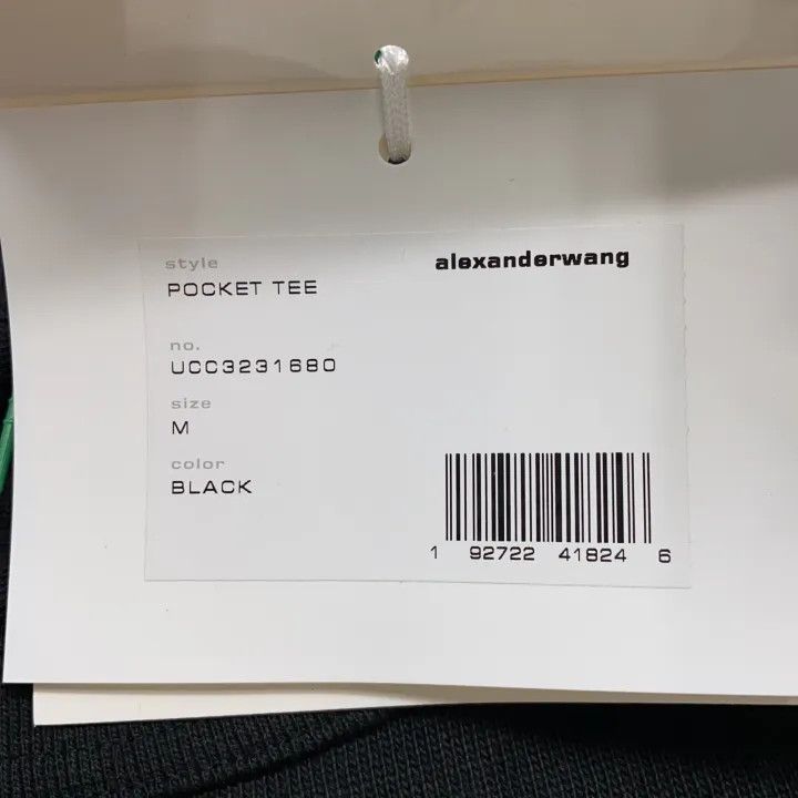 Alexander Wang Alexander Wang Loose Fit Black T-Shirt 0079 Size M / US 6-8 / IT 42-44 - 3 Thumbnail