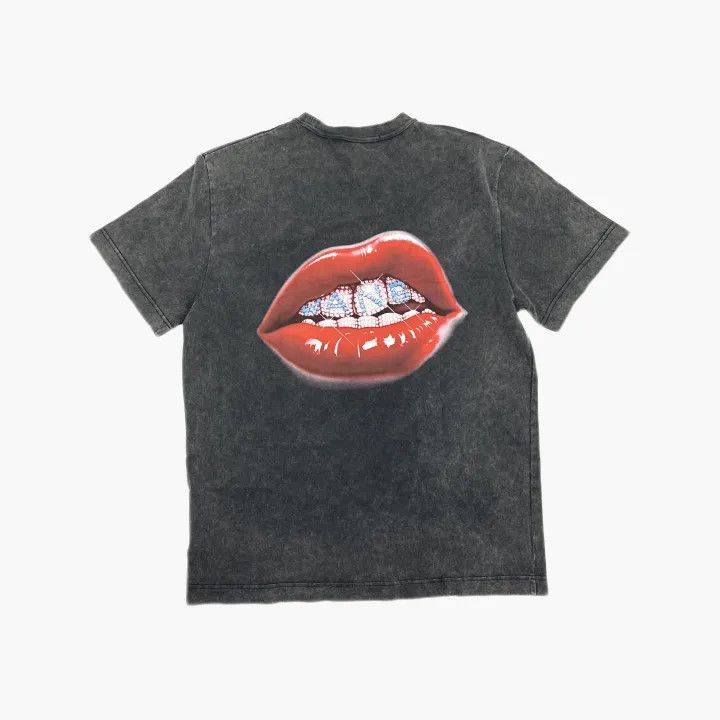 Alexander Wang Alexander Wang Grey Logo Print Short Sleeve Tee 0079 Size M / US 6-8 / IT 42-44 - 3 Thumbnail