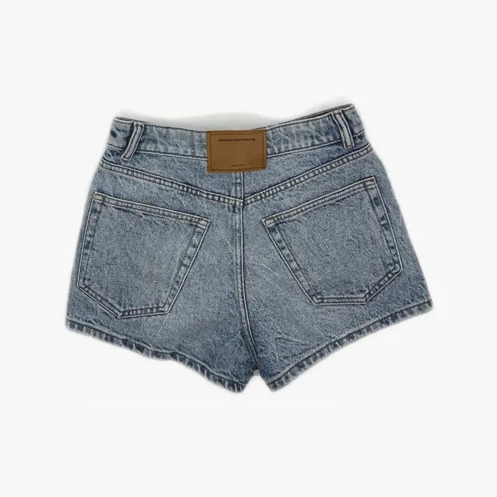 Alexander Wang Alexander Wang Casual Fashion Denim Shorts 0079 Size 25" / US 0 / IT 36 - 3 Thumbnail