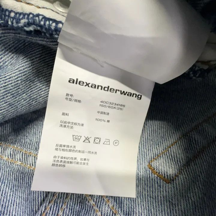 Alexander Wang Alexander Wang Casual Fashion Denim Shorts 0079 Size 25" / US 0 / IT 36 - 4 Thumbnail