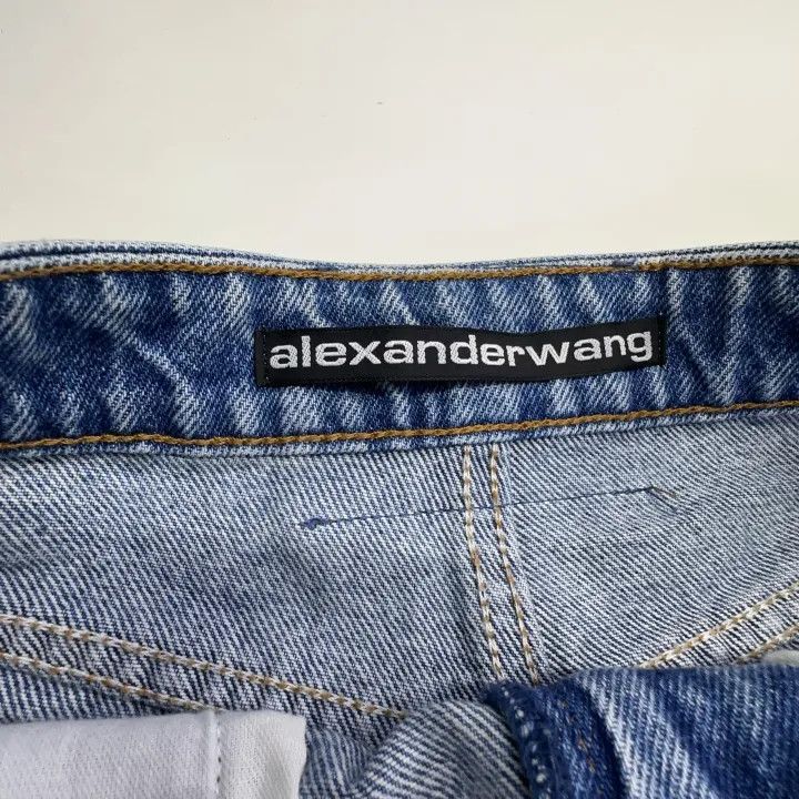 Alexander Wang Alexander Wang Casual Fashion Denim Shorts 0079 Size 25" / US 0 / IT 36 - 5 Thumbnail