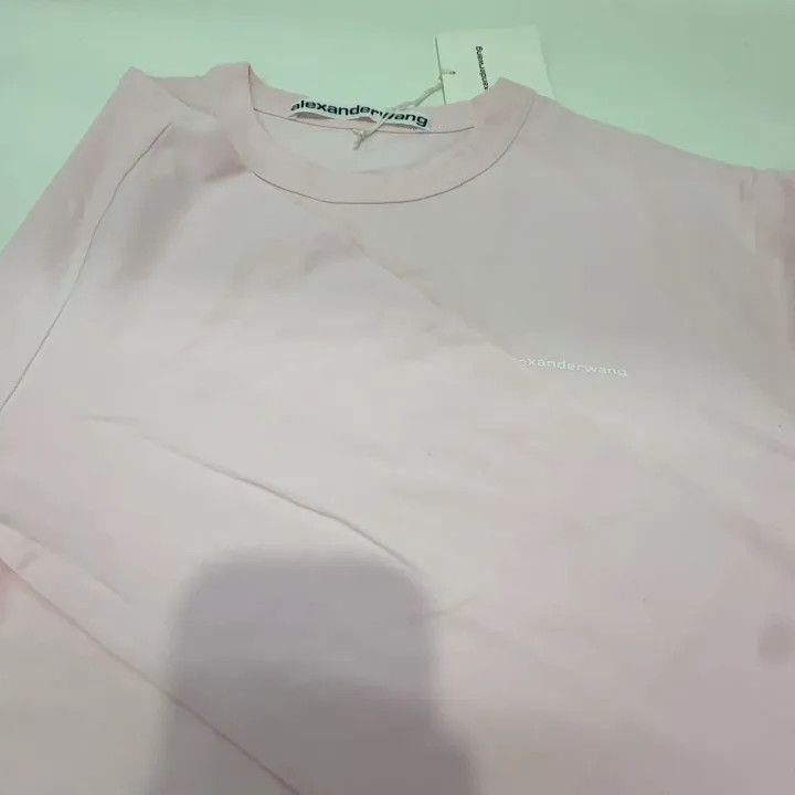 Alexander Wang Alexander Wang SS22 Logo Long Sleeve T-Shirt 0079 Size S / US 4 / IT 40 - 11 Thumbnail