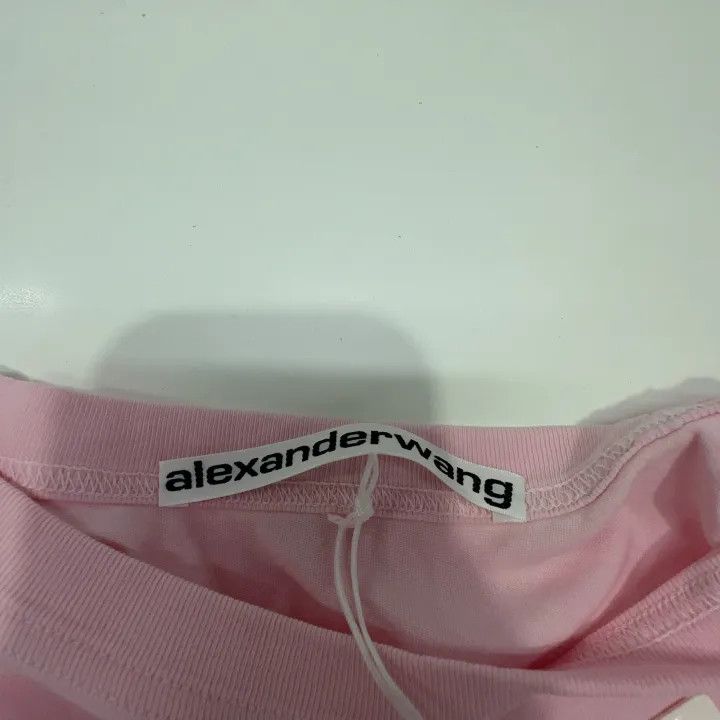 Alexander Wang Alexander Wang SS22 Plain Short Sleeve T-Shirt 0079 Size XS / US 0-2 / IT 36-38 - 4 Thumbnail