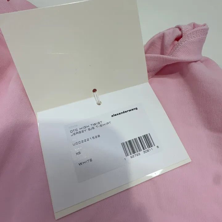 Alexander Wang Alexander Wang SS22 Plain Short Sleeve T-Shirt 0079 Size XS / US 0-2 / IT 36-38 - 5 Thumbnail
