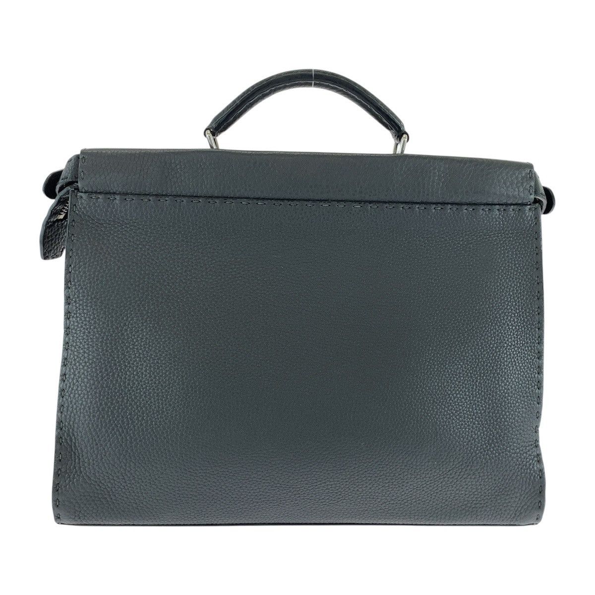 Fendi Fendi Fendi Peekaboo Sellaria Leather Briefcase Leather Business Bag 7VA406 Size ONE SIZE - 2 Thumbnail