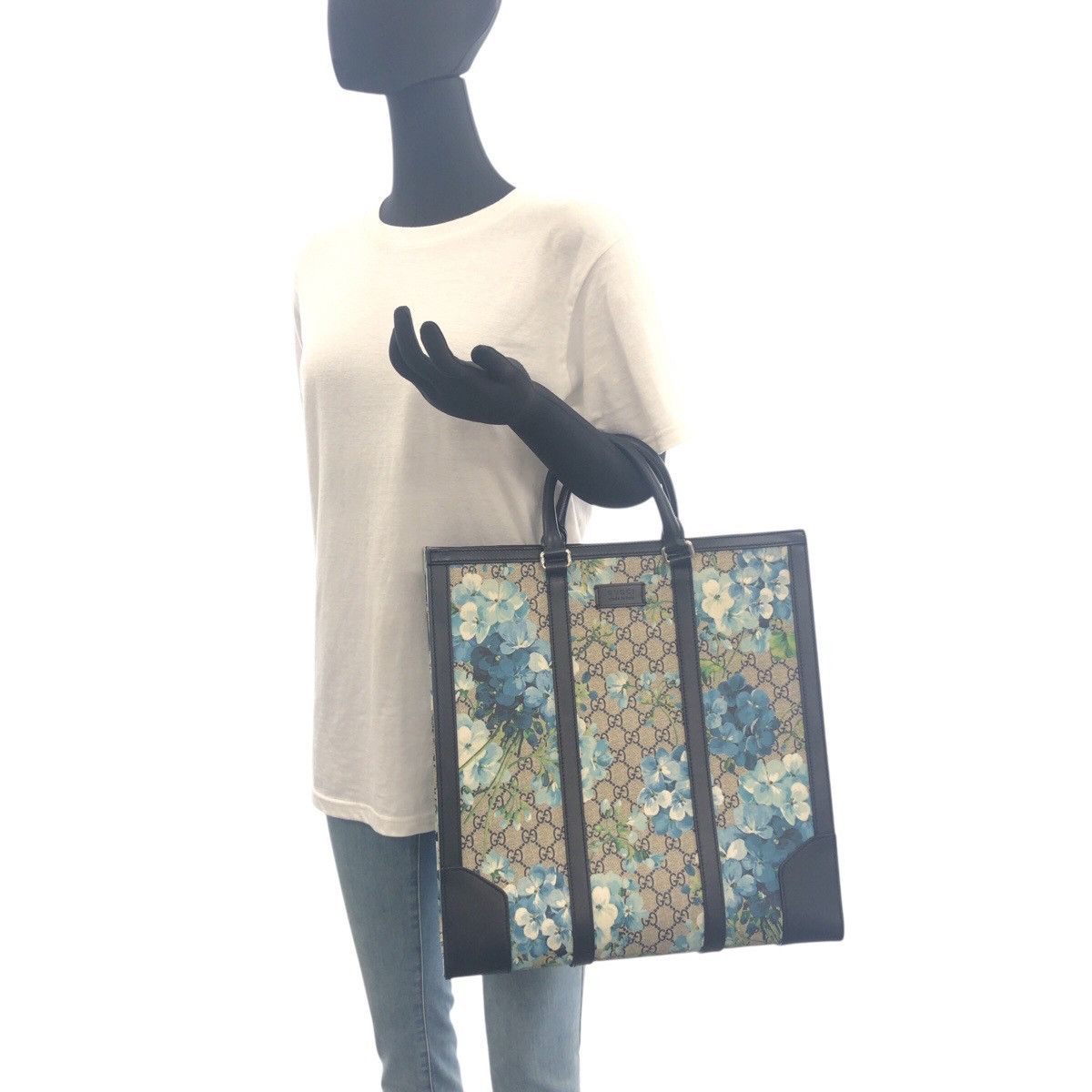 Gucci Gucci Gucci GG Blooms GG Supreme Canvas 2way Bag Canvas Shoulder Bag 406387 DUTY FREE for USA Size ONE SIZE - 5 Thumbnail