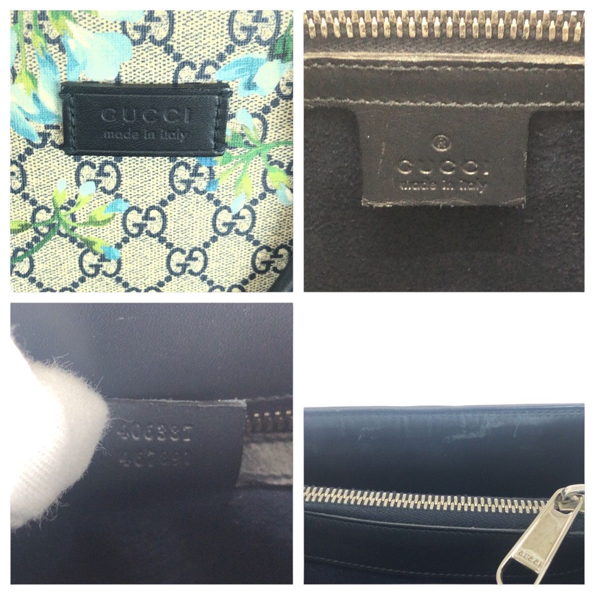 Gucci Gucci Gucci GG Blooms GG Supreme Canvas 2way Bag Canvas Shoulder Bag 406387 DUTY FREE for USA Size ONE SIZE - 4 Thumbnail