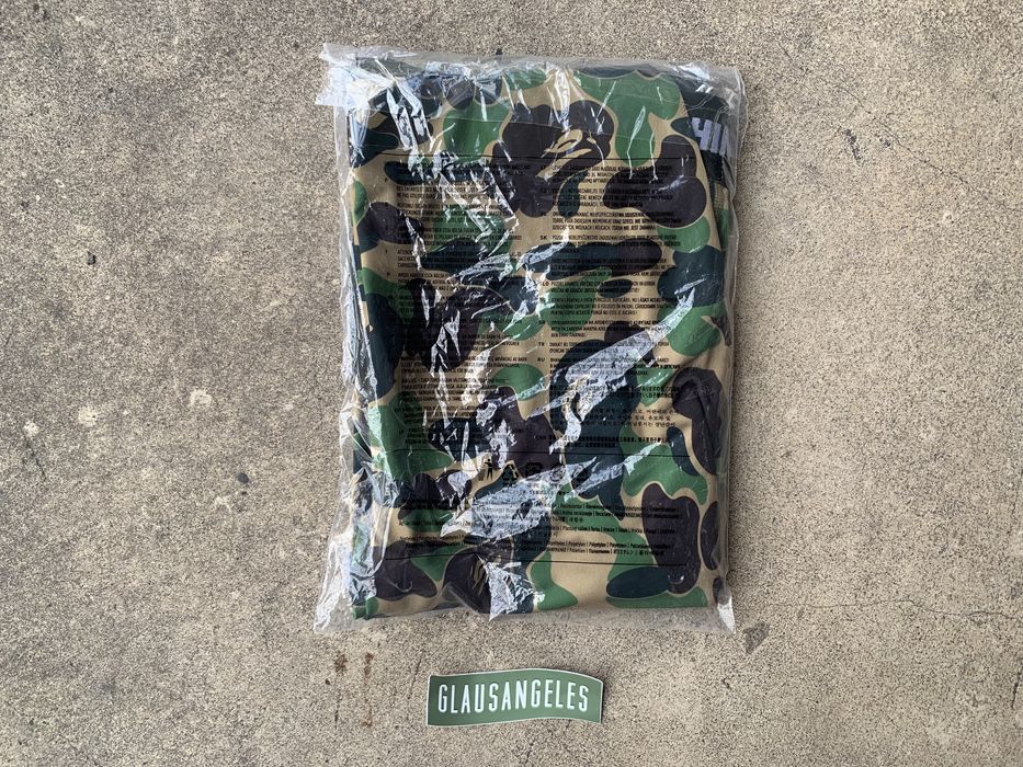 Bape x adidas 2024 sb tights green