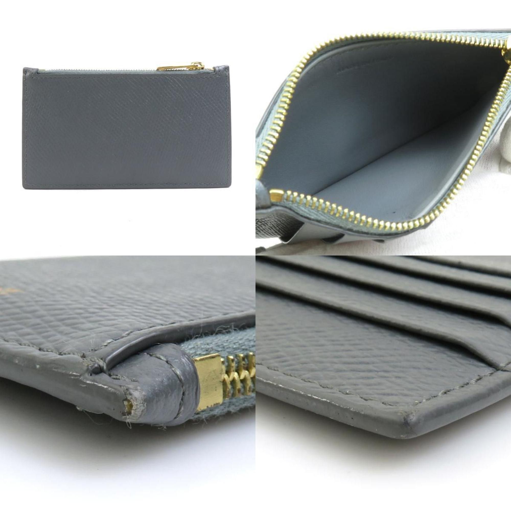 Celine CELINE Wallet/Coin Case Leather Grey Men's Women's h31223a Size ONE SIZE - 3 Thumbnail