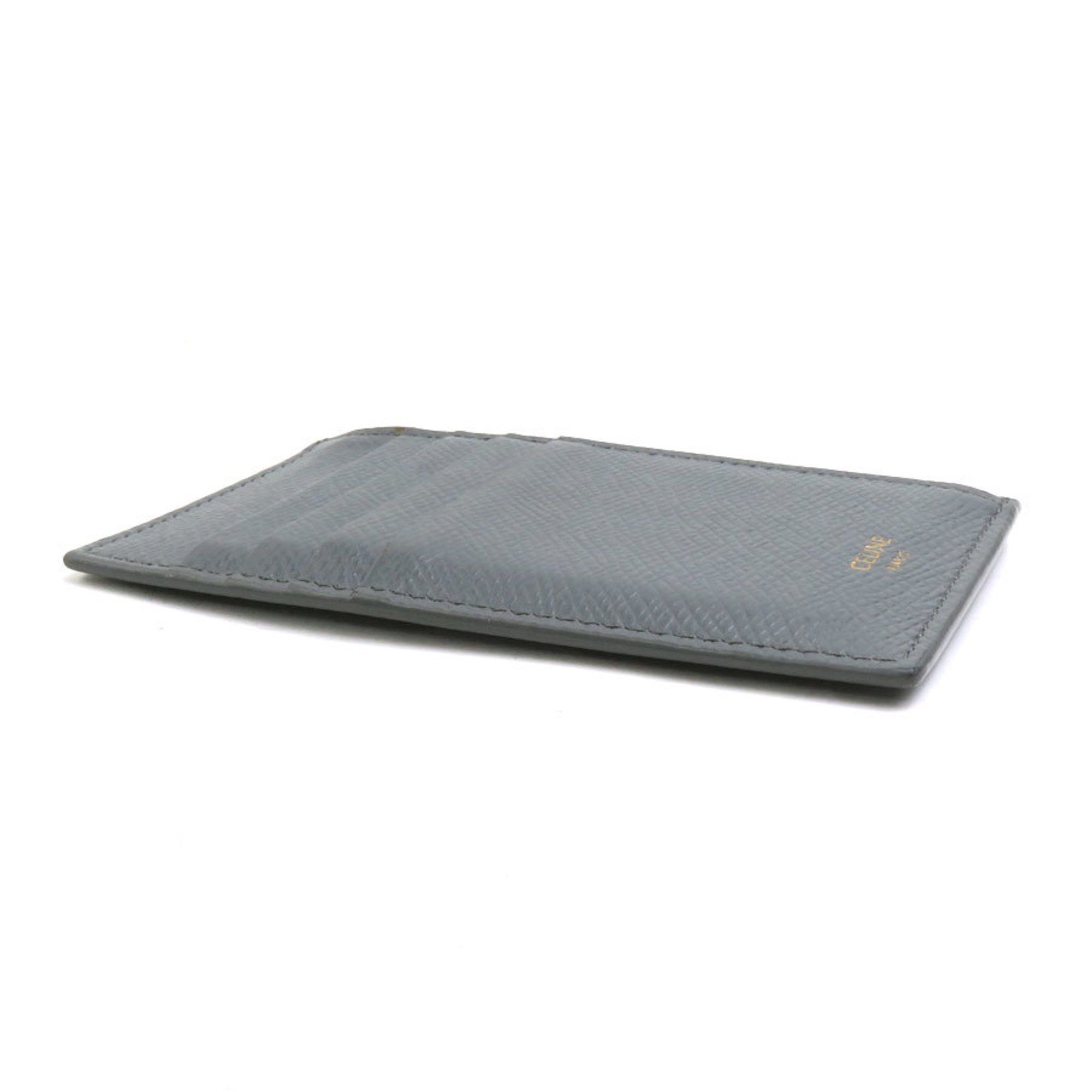Celine CELINE Wallet/Coin Case Leather Grey Men's Women's h31223a Size ONE SIZE - 2 Thumbnail