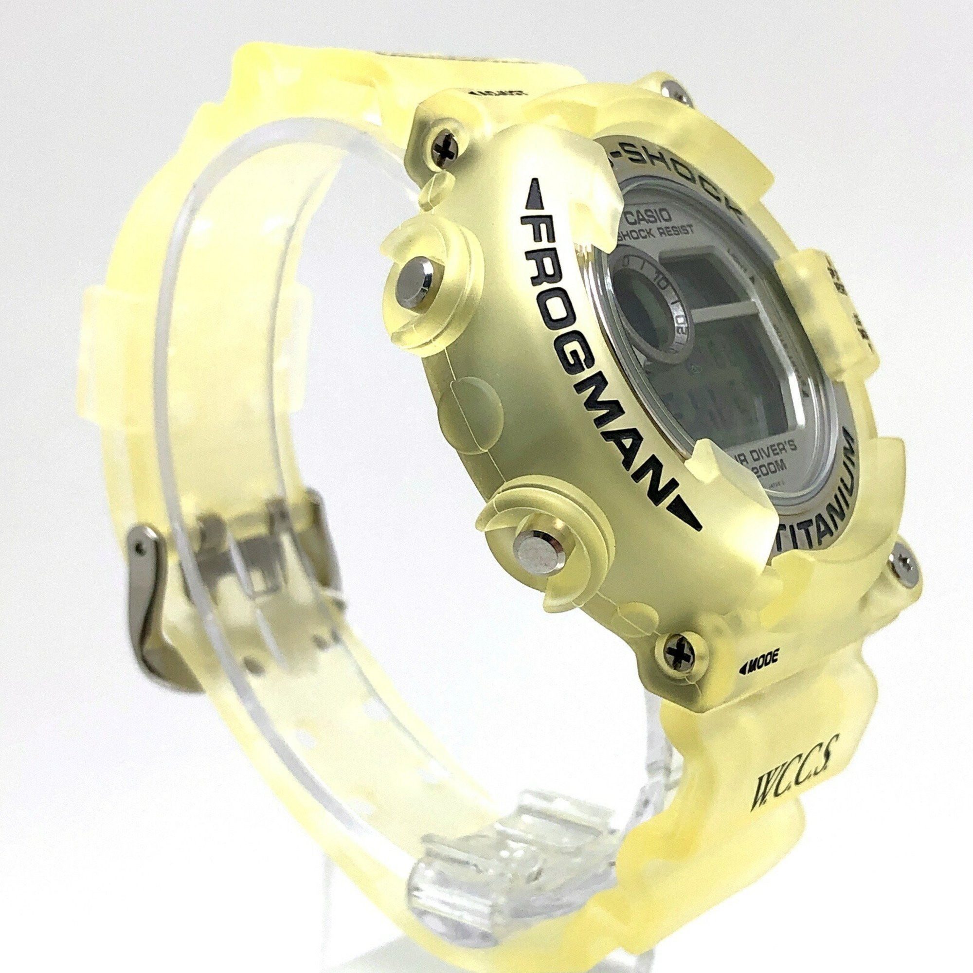 G-SHOCK FROGMAN チタン DW-8201WC.200m防水.美品 G-SHOCK FROGMAN チタン DW-8201WC.200m防水.美品 フロッグマン 極美品