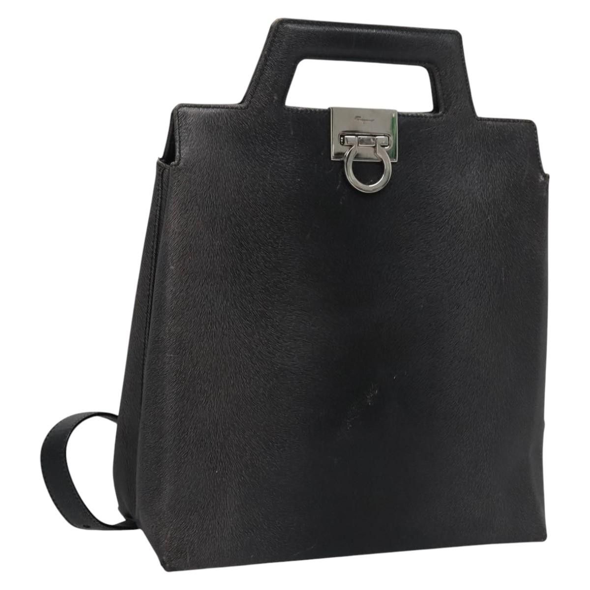 Salvatore Ferragamo Salvatore Ferragamo Gancini backpack Size ONE SIZE - 3 Thumbnail