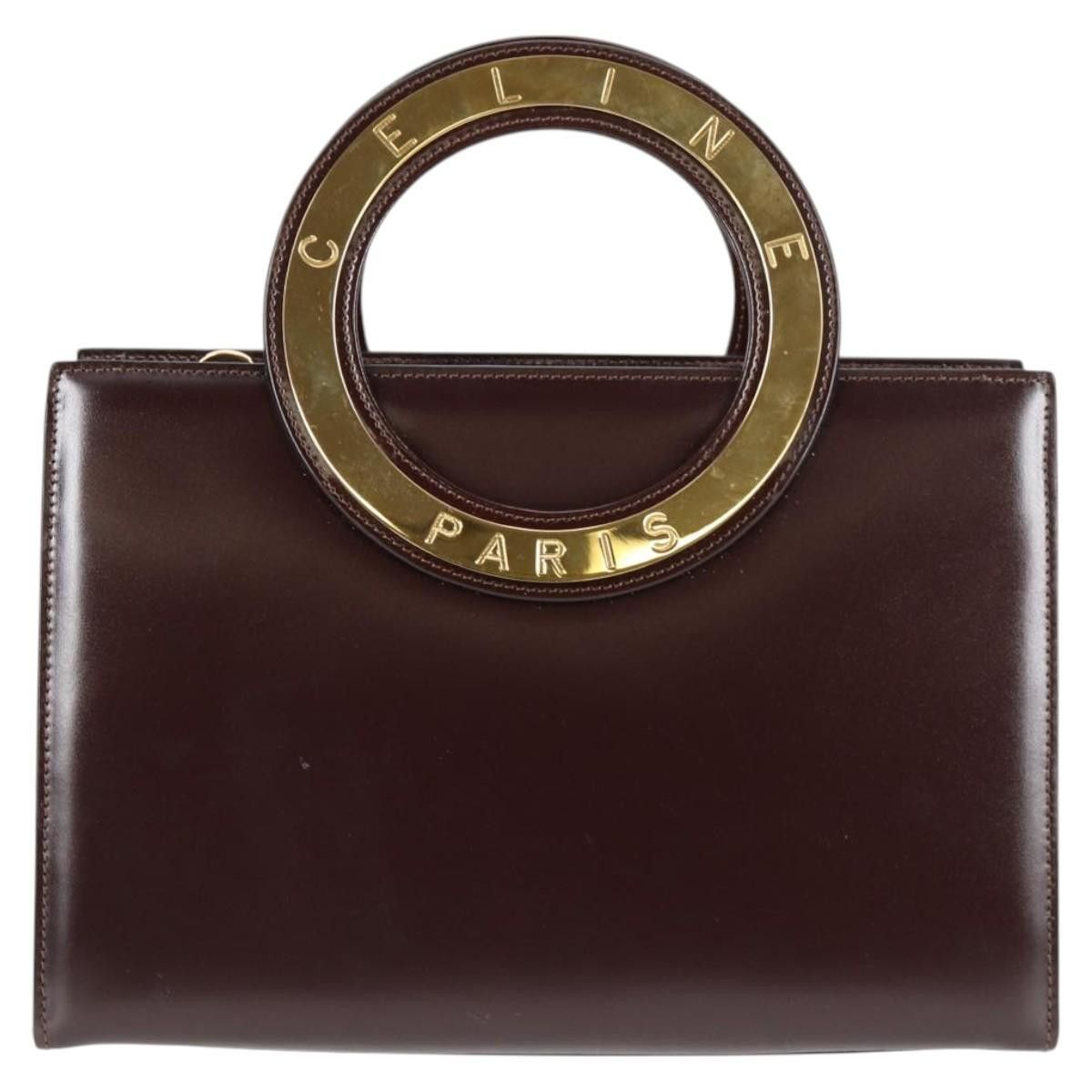 Celine Céline Logo du cercle handbag Size ONE SIZE - 2 Thumbnail