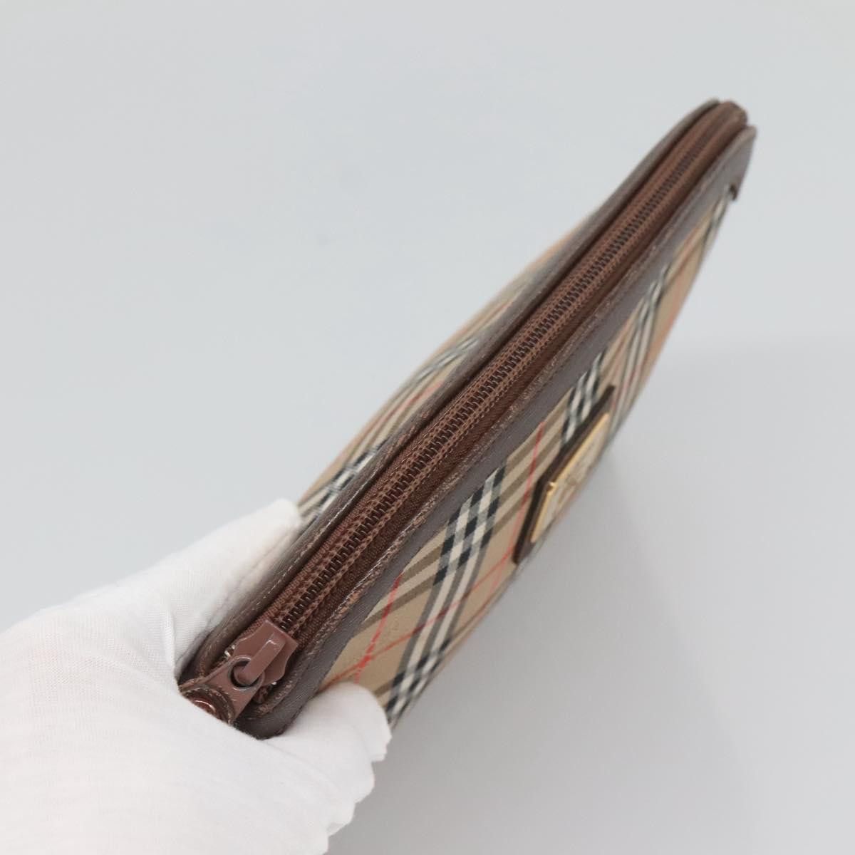 Burberry Burberry Haymarket clutch Size ONE SIZE - 12 Thumbnail