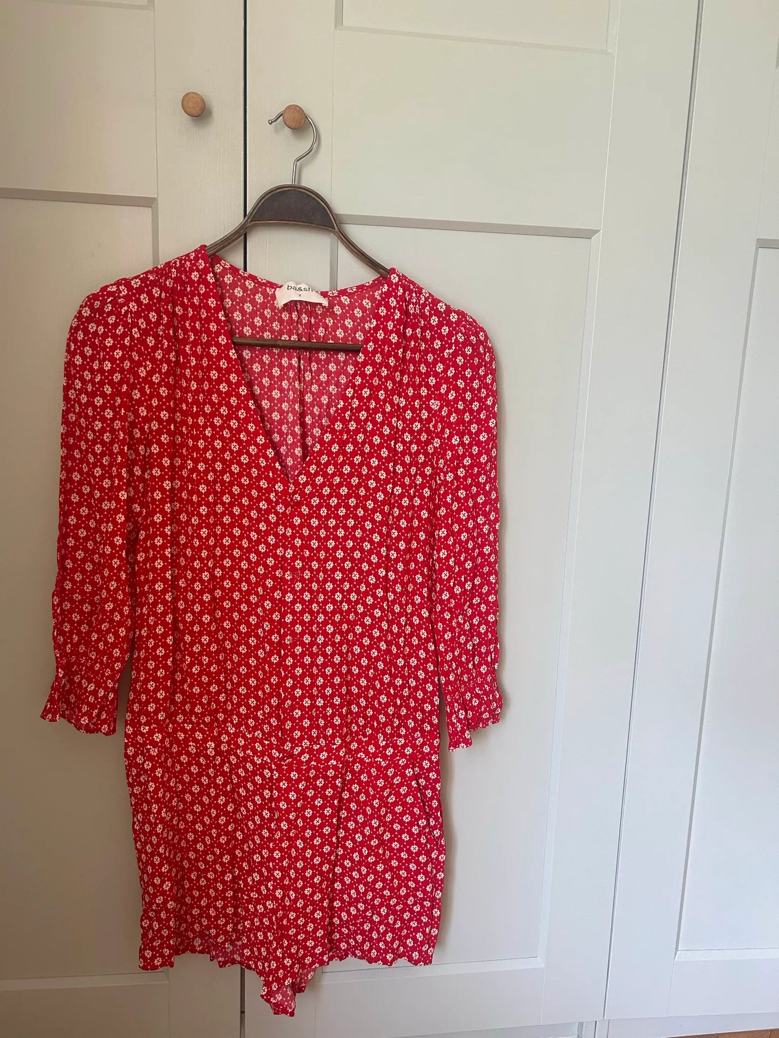 ba&sh ba&sh Choopa Rouge Jumpsuit Size 28" / US 6 / IT 42 - 2 Thumbnail