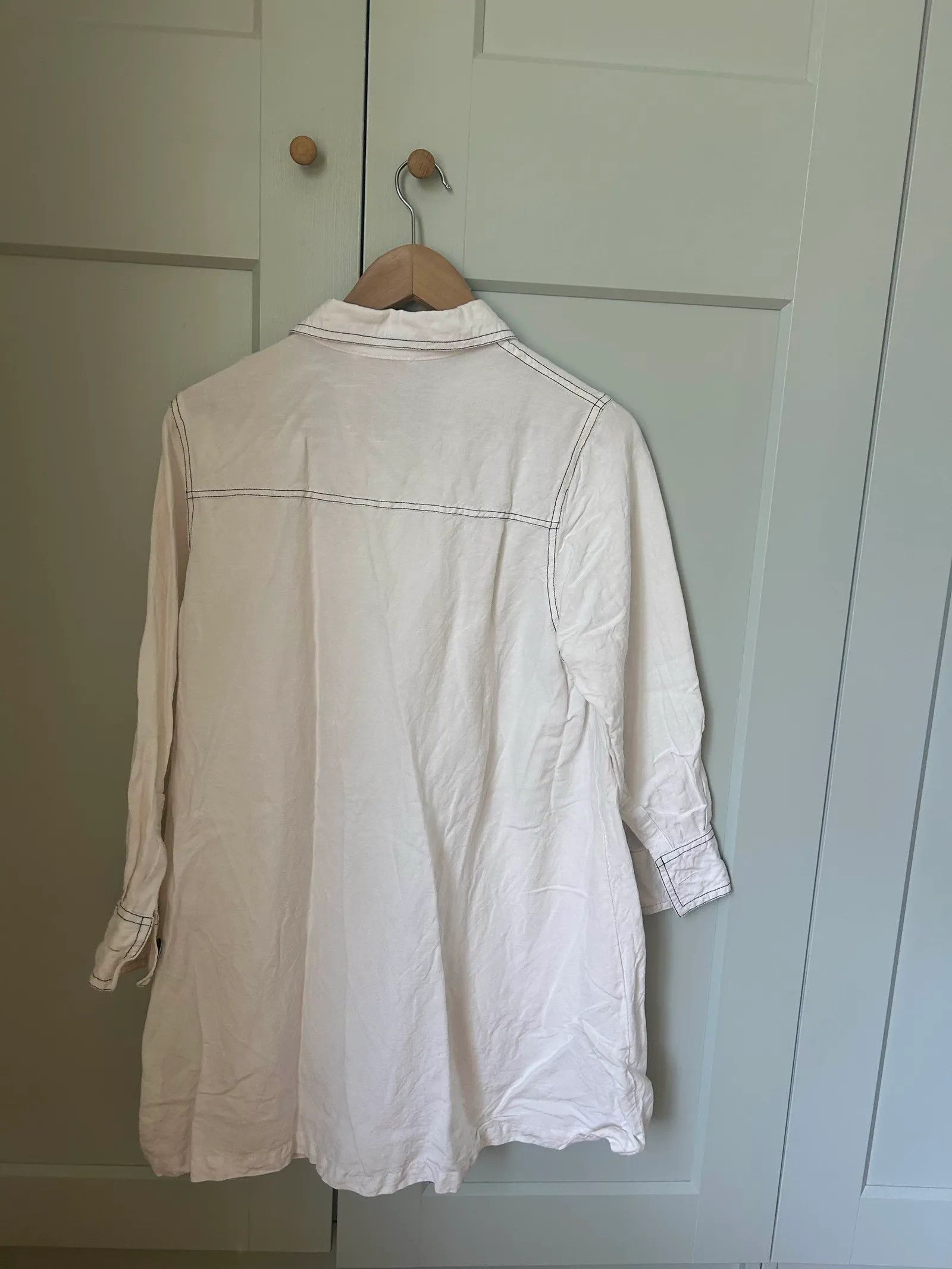 Solid & Striped Solid & Striped Tati Linen Dress Dress Size M / US 6-8 / IT 42-44 - 5 Thumbnail