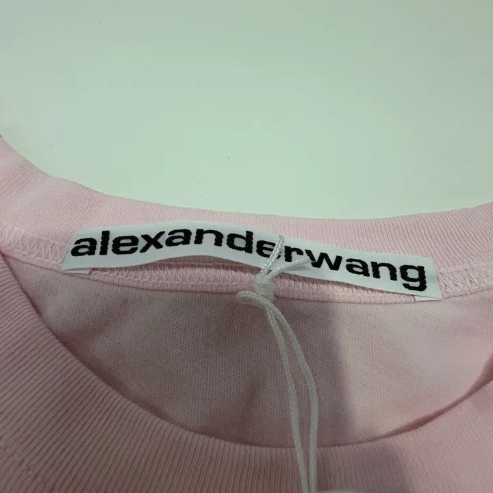 Alexander Wang Alexander Wang SS22 Pink Short Sleeve T-Shirt 0079 Size XS / US 0-2 / IT 36-38 - 5 Thumbnail