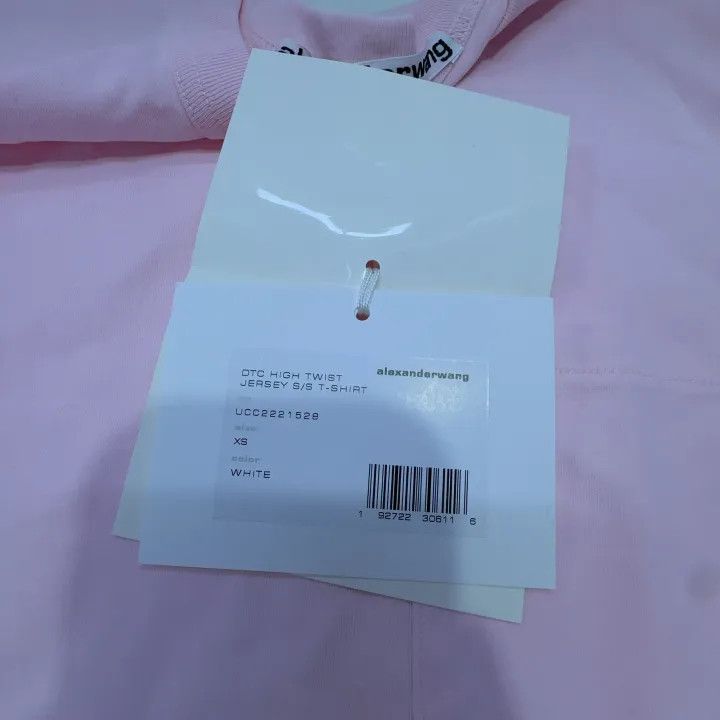 Alexander Wang Alexander Wang SS22 Pink Short Sleeve T-Shirt 0079 Size XS / US 0-2 / IT 36-38 - 4 Thumbnail
