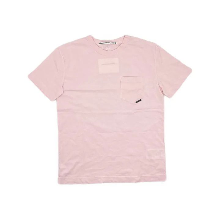 Alexander Wang Alexander Wang SS22 Pink Short Sleeve T-Shirt 0079 Size XS / US 0-2 / IT 36-38 - 2 Thumbnail