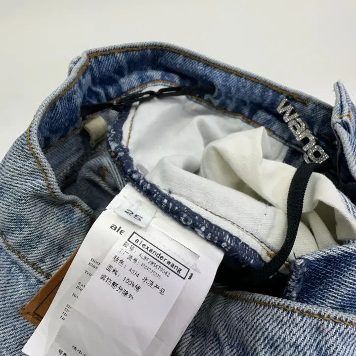 Alexander Wang Alexander Wang Casual Denim Midi Skirt 0079 Size 25" / US 0 / IT 36 - 5 Thumbnail