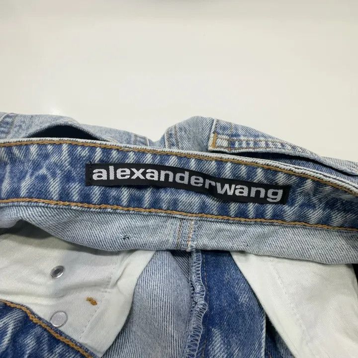 Alexander Wang Alexander Wang Casual Fashion Irregular Skirt 0079 Size 25" / US 0 / IT 36 - 6 Thumbnail