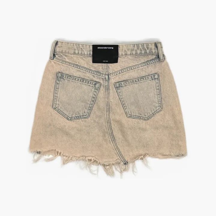 Alexander Wang Alexander Wang Casual Solid Color Mini Skirt 0079 Size 25" / US 0 / IT 36 - 3 Thumbnail