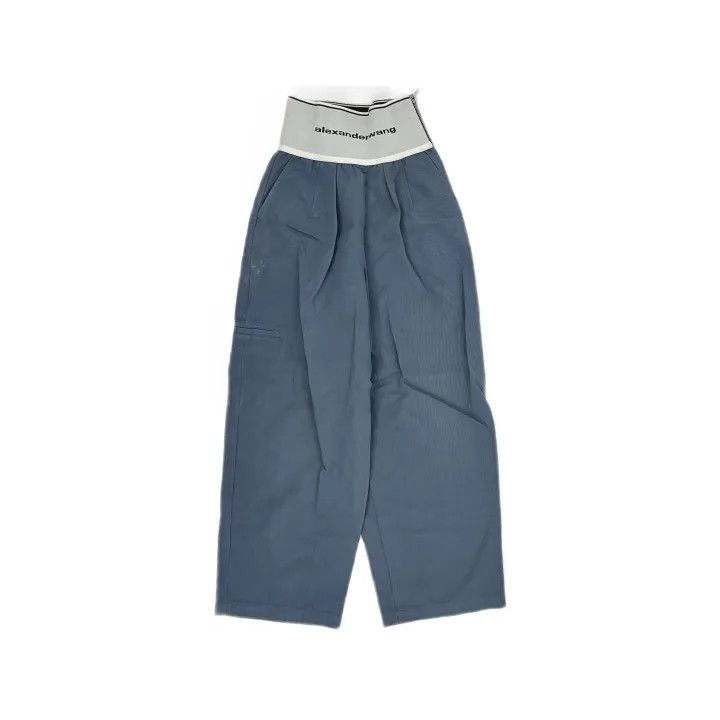 Alexander Wang Alexander Wang Casual Stylish Wide-Leg Pants 0079 Size 22" - 2 Thumbnail
