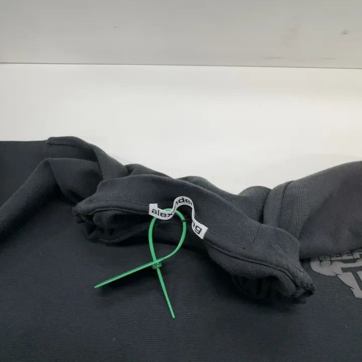 Alexander Wang Alexander Wang Solid Black Short Sleeve T-Shirt 0079 Size L / US 10 / IT 46 - 7 Thumbnail