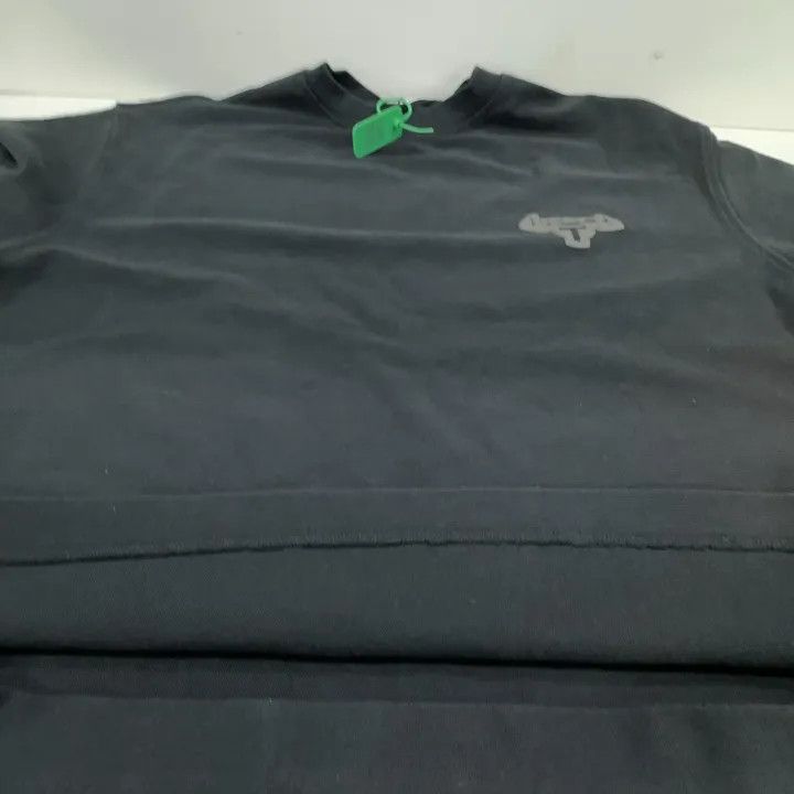 Alexander Wang Alexander Wang Solid Black Short Sleeve T-Shirt 0079 Size L / US 10 / IT 46 - 8 Thumbnail