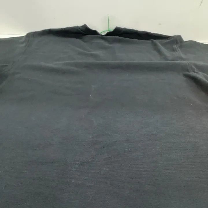 Alexander Wang Alexander Wang Solid Black Short Sleeve T-Shirt 0079 Size L / US 10 / IT 46 - 9 Thumbnail