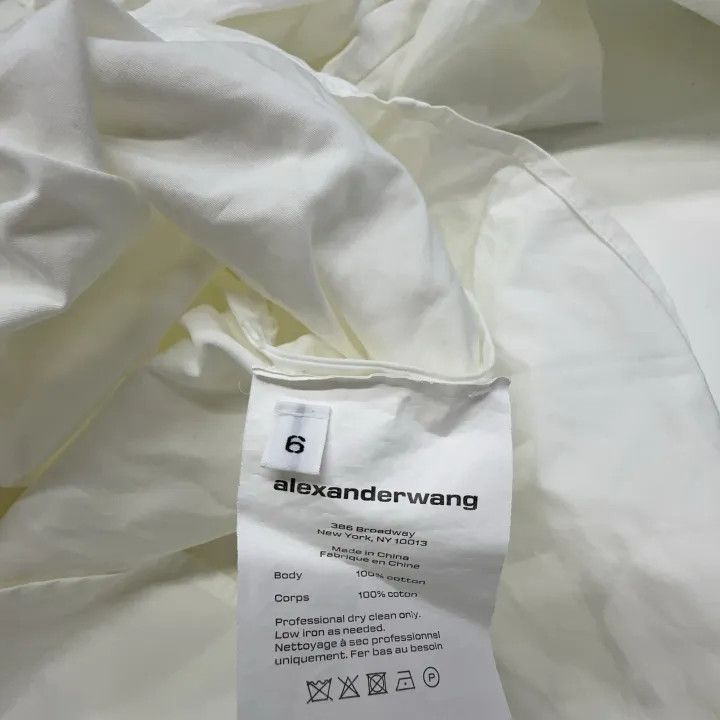 Alexander Wang Alexander Wang Stylish Solid Color Button-Up Shirt 0079 Size S / US 4 / IT 40 - 4 Thumbnail