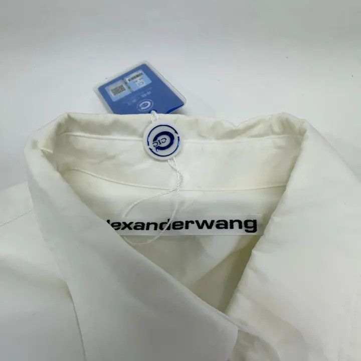 Alexander Wang Alexander Wang Stylish Solid Color Button-Up Shirt 0079 Size S / US 4 / IT 40 - 6 Thumbnail