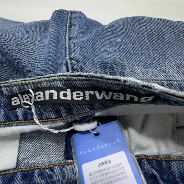 Alexander Wang Alexander Wang Casual Denim Long Pants 0079 Size 25" / US 0 / IT 36 - 4 Thumbnail