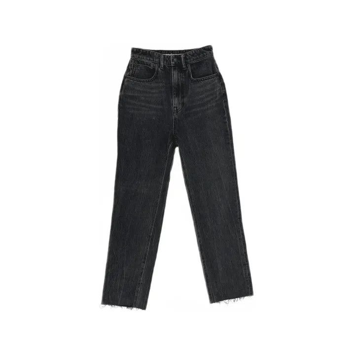 Alexander Wang Alexander Wang Casual Plain Straight Pants 0079 Size 25" / US 0 / IT 36 - 2 Thumbnail