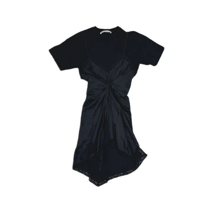 Alexander Wang Alexander Wang Stylish Layered Dress 0079 Size XS / US 0-2 / IT 36-38 - 2 Thumbnail