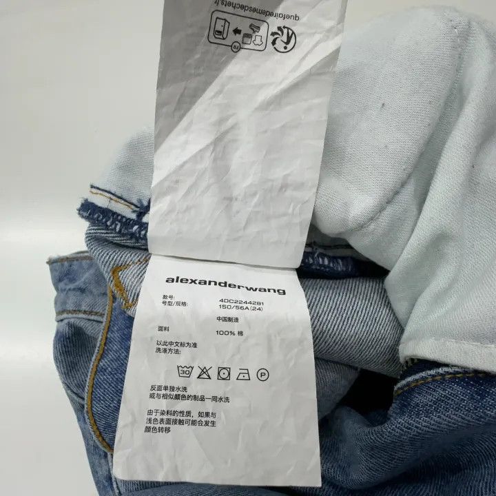 Alexander Wang Alexander Wang Casual Chic Straight Leg Jeans 0079 Size 24" / US 00 / IT 34 - 6 Thumbnail
